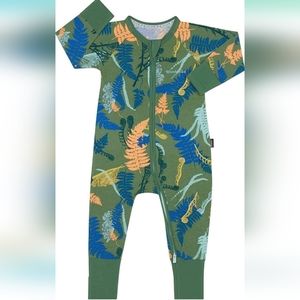 Bonds Wondersuit Sleep and Play size 6-12 months, Fetching Fern pattern